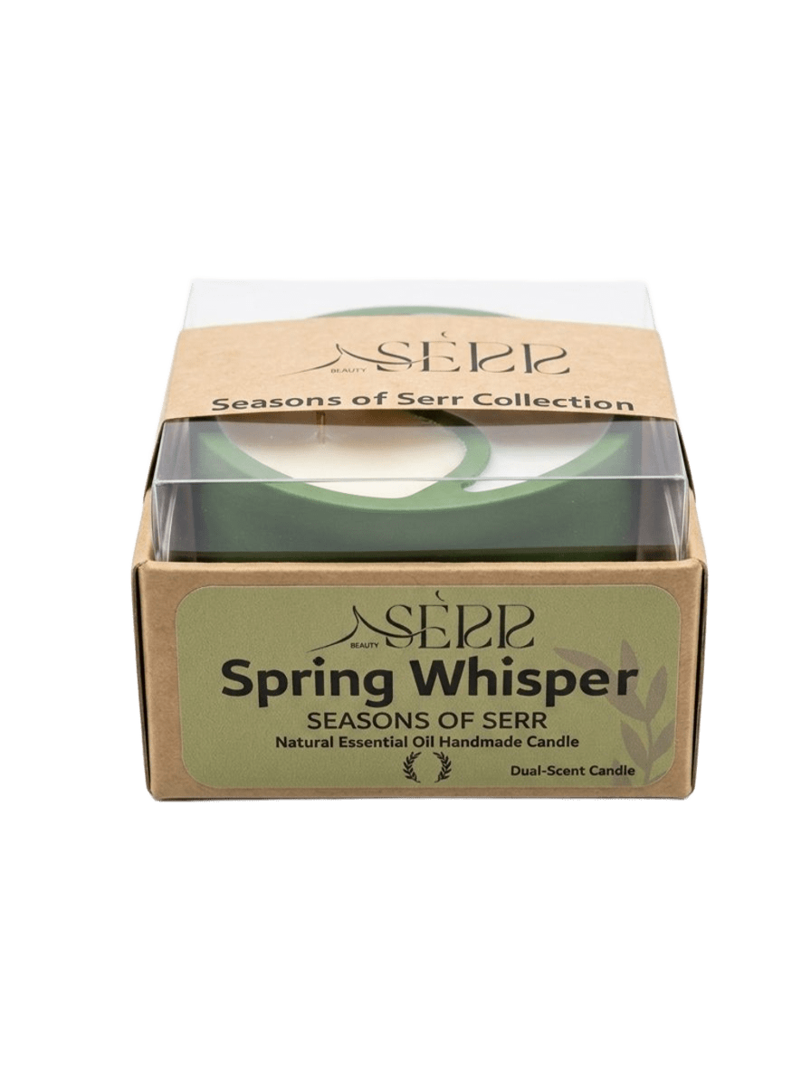 Spring Whisper – Duftkerze aus Sojawachs mit zwei Duftseiten