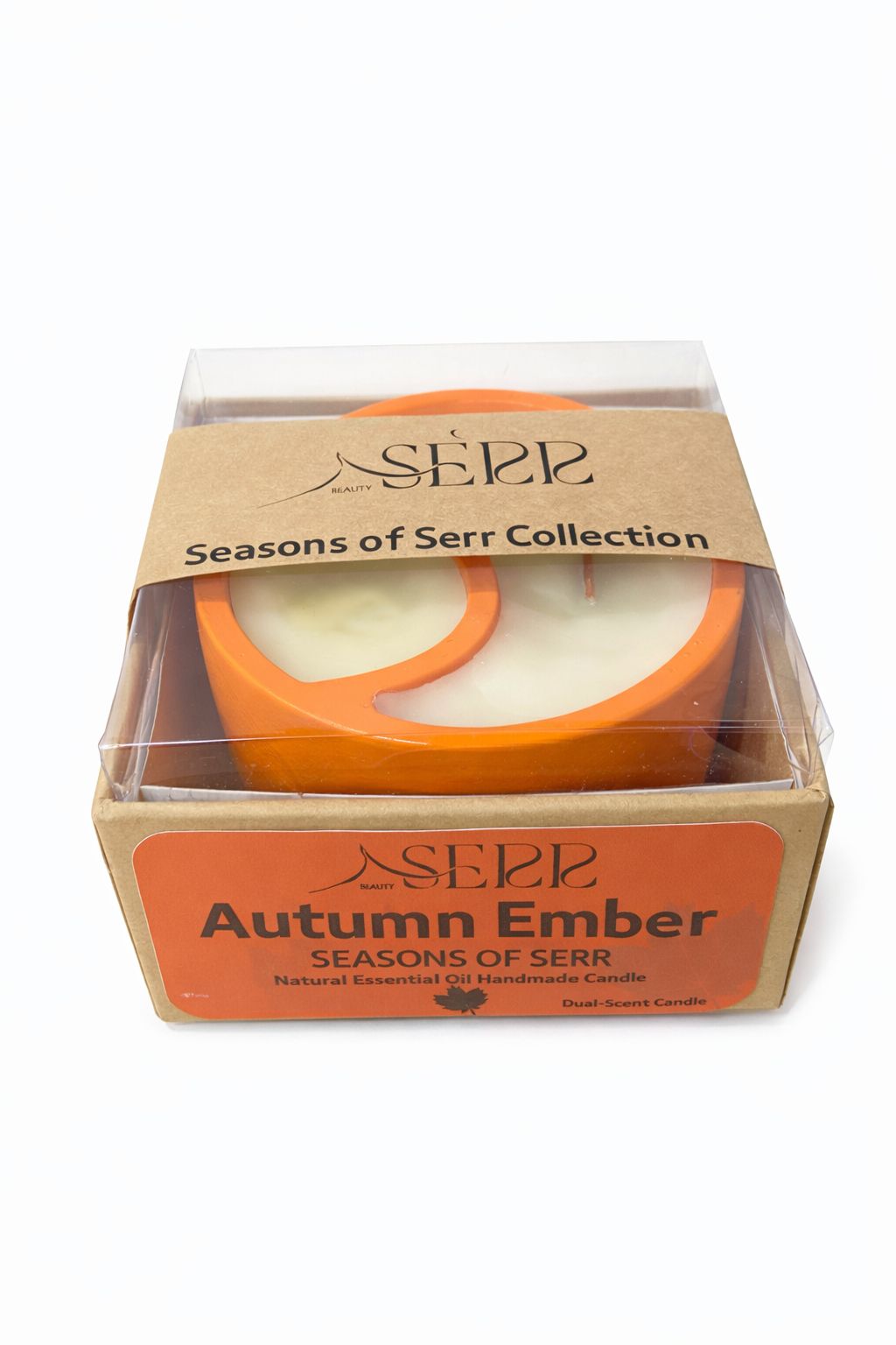 Autumn Ember – Natürliche Duftkerze mit zwei Duftseiten
