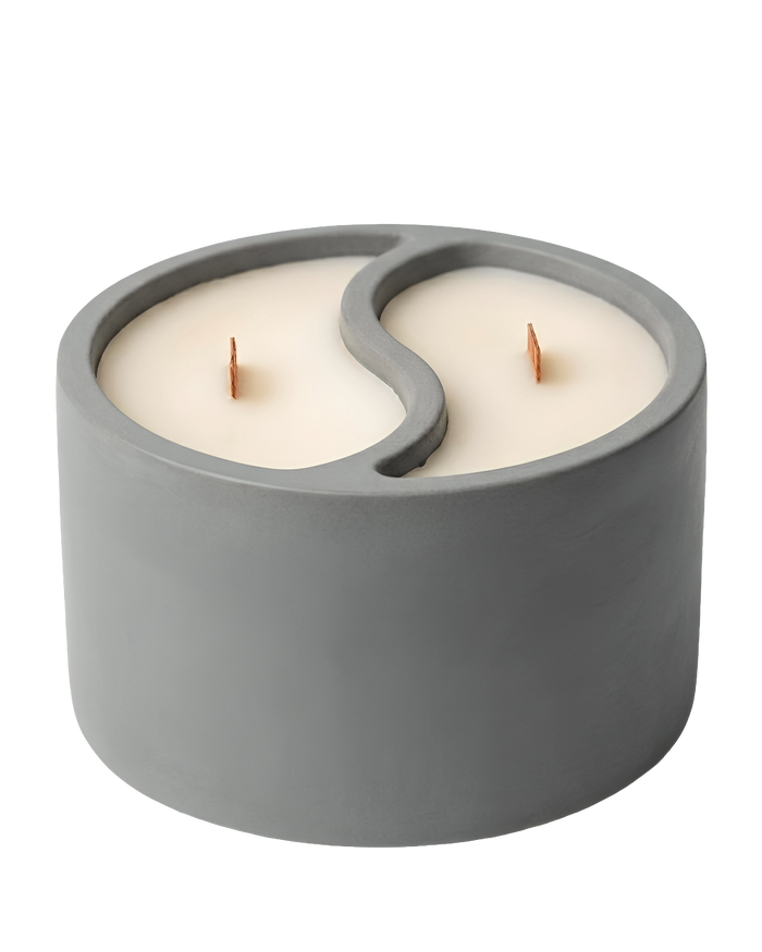 Winter Hush – Duftkerze aus Sojawachs mit zwei Duftseiten
