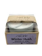 Winter Hush – Duftkerze aus Sojawachs mit zwei Duftseiten