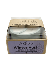 Winter Hush – Duftkerze aus Sojawachs mit zwei Duftseiten